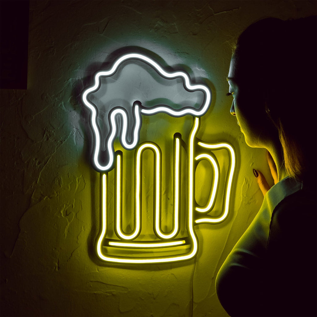 Beer , Beer , Beer neon sign , neon - Neon Wall Art | THEDUKHA