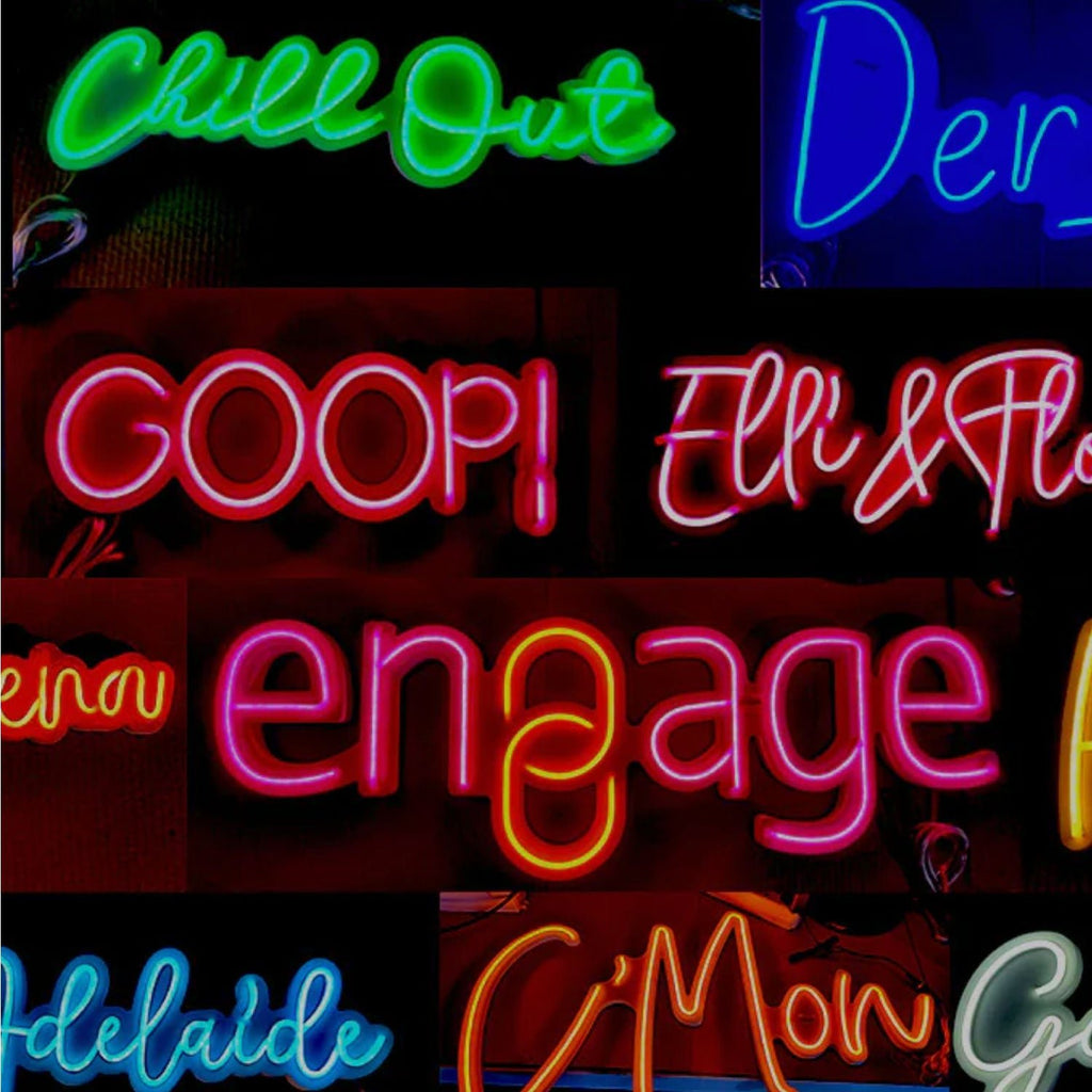 Custom Neon Letter , custom , Custom Neon Art , neon - Neon Wall Art | THEDUKHA